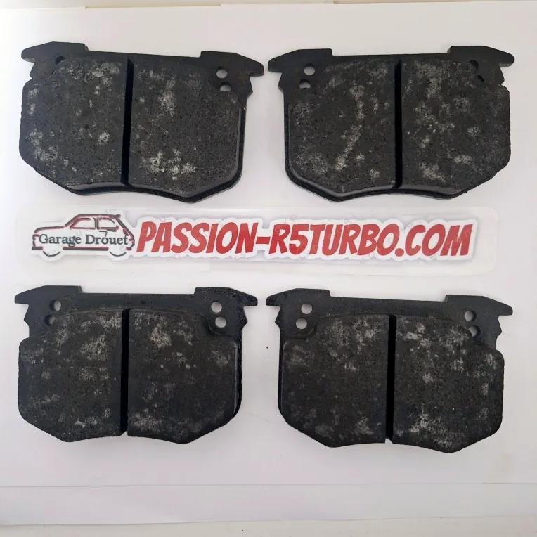 Plaquettes de frein pour R5 Turbo