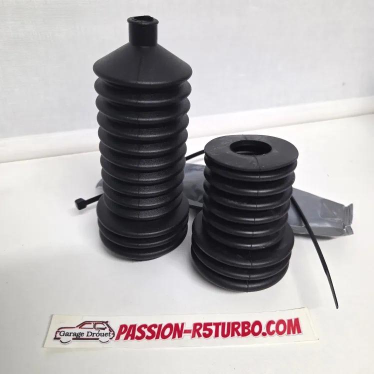 Kit spécifique de Soufflet de crémaillère pour direction assistée RENAULT 5 TX ( montage sur R5 Turbo)