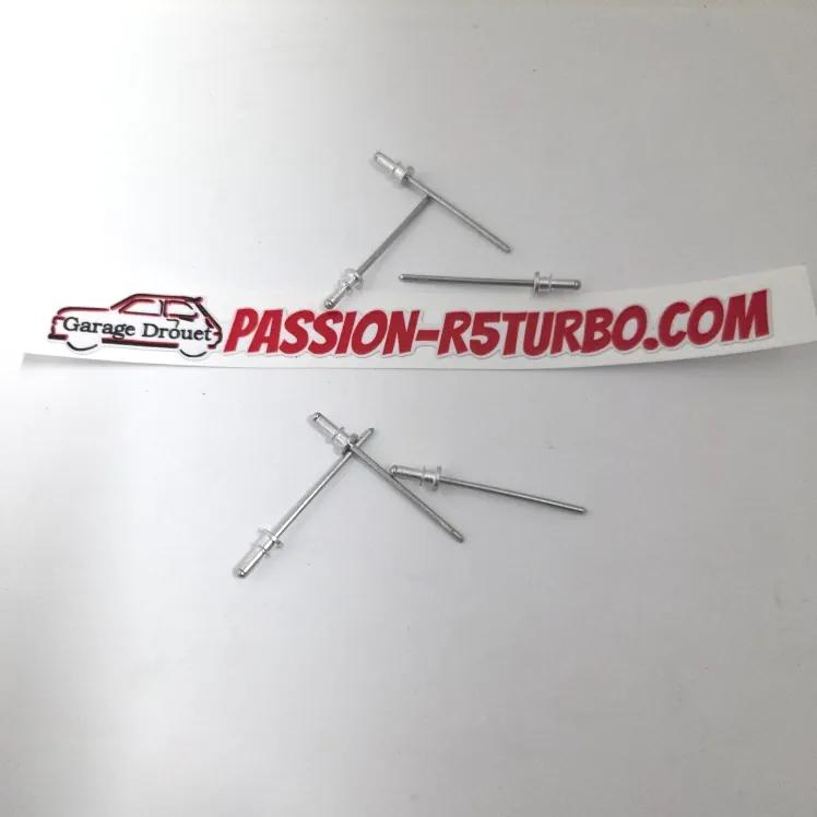 Rivets de fixation de bas de caisse Super 5 GT Turbo