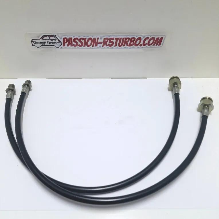 Flexibles de frein avant pour R5 Turbo