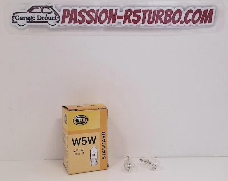 Ampoules W5W 12V 5W
