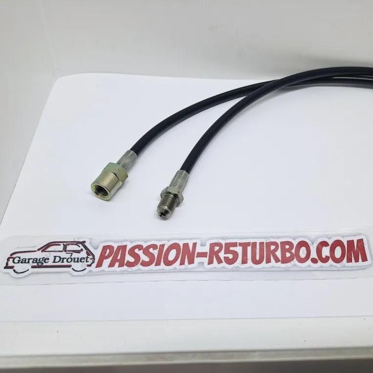 Flexibles de frein avant aviation pour Super 5 GT Turbo