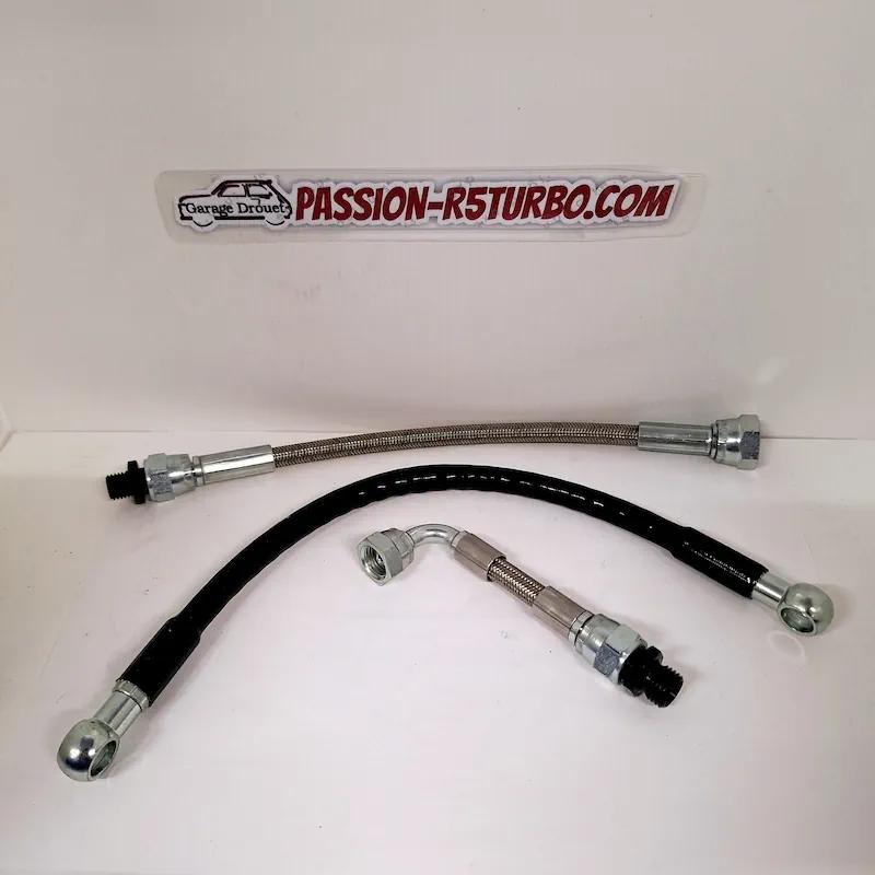 Kit 3 flexibles injection pour R5 turbo