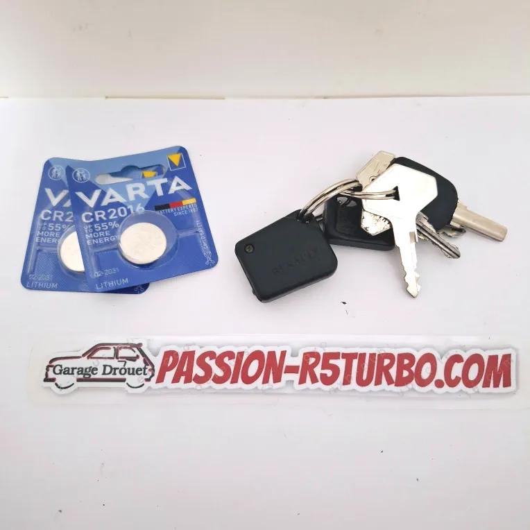 Piles pour télécommande de Super 5 GT Turbo