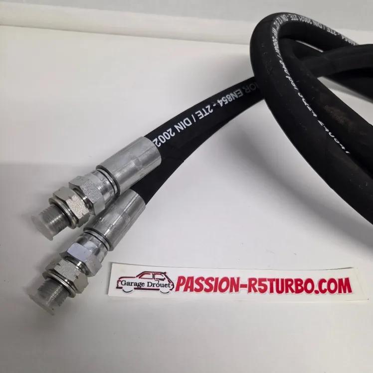 Kit durites du circuit d'huile moteur renforcées R5 Turbo