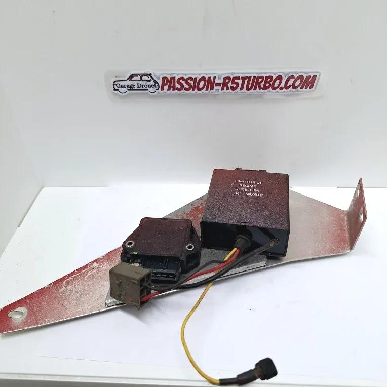 Tôle refroidisseur du limiteur de régime et du module d'allumage pour R5 Turbo