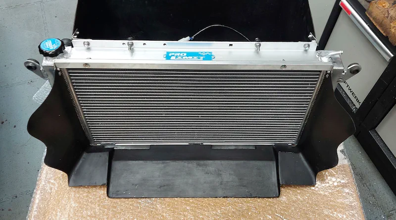 Radiateur d'une R5 Turbo